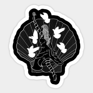 Aphrodite Goddess Sticker